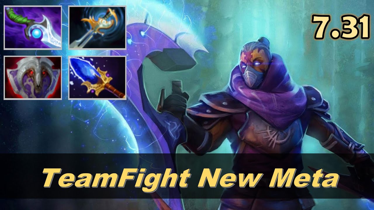 Anti Mage New Team Fight Build, Vanguard + Diffusal Blade + Echo Sabre ...