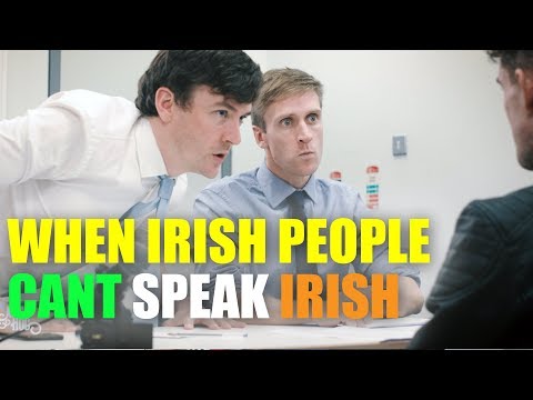 Video: Hovoří Irové irsky?