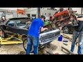 Pulling the Engine from my Untouched 1967 Camaro!!