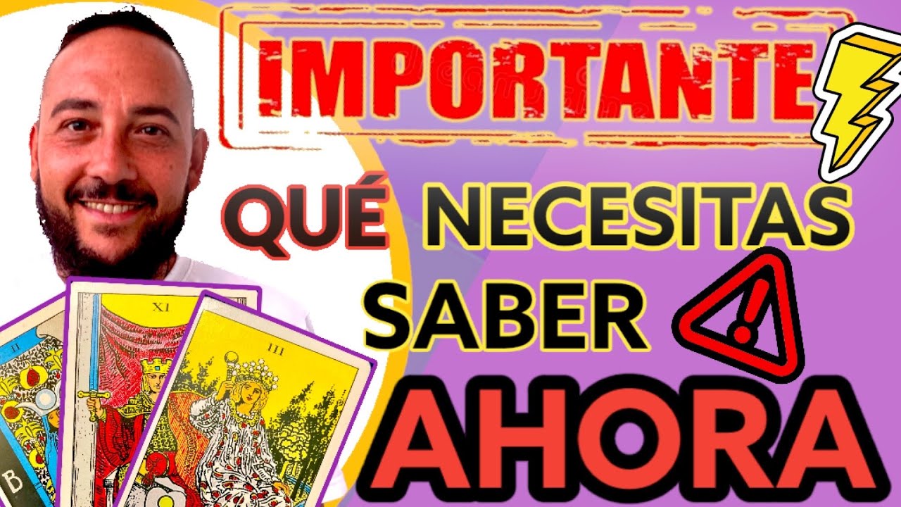 ¿QUÉ TIENES QUE SABER EN ESTE MOMENTO DE TU VIDA? LO QUE EL UNIVERSO TE ...