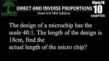 Class 8 Direct and Inverse Proportions Exercise - 10.1