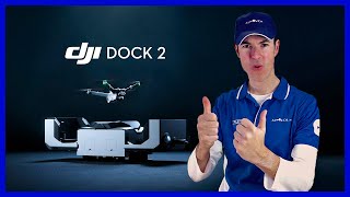 DJI Dock 2 | DJI Matrice 3D y 3TD | Hangar de control remoto para drones | Base de operaciones UAS