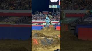 Biggest Monster Truck Backflip Ever? #Shorts #Monstertruck #Monsterjam