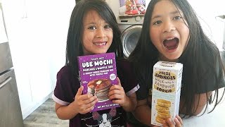 We are trying two new items from trader joe's. gave these a sprinkles
walk into sandwich cookies and ube waffle pancake mix taste test. i
predict the ...