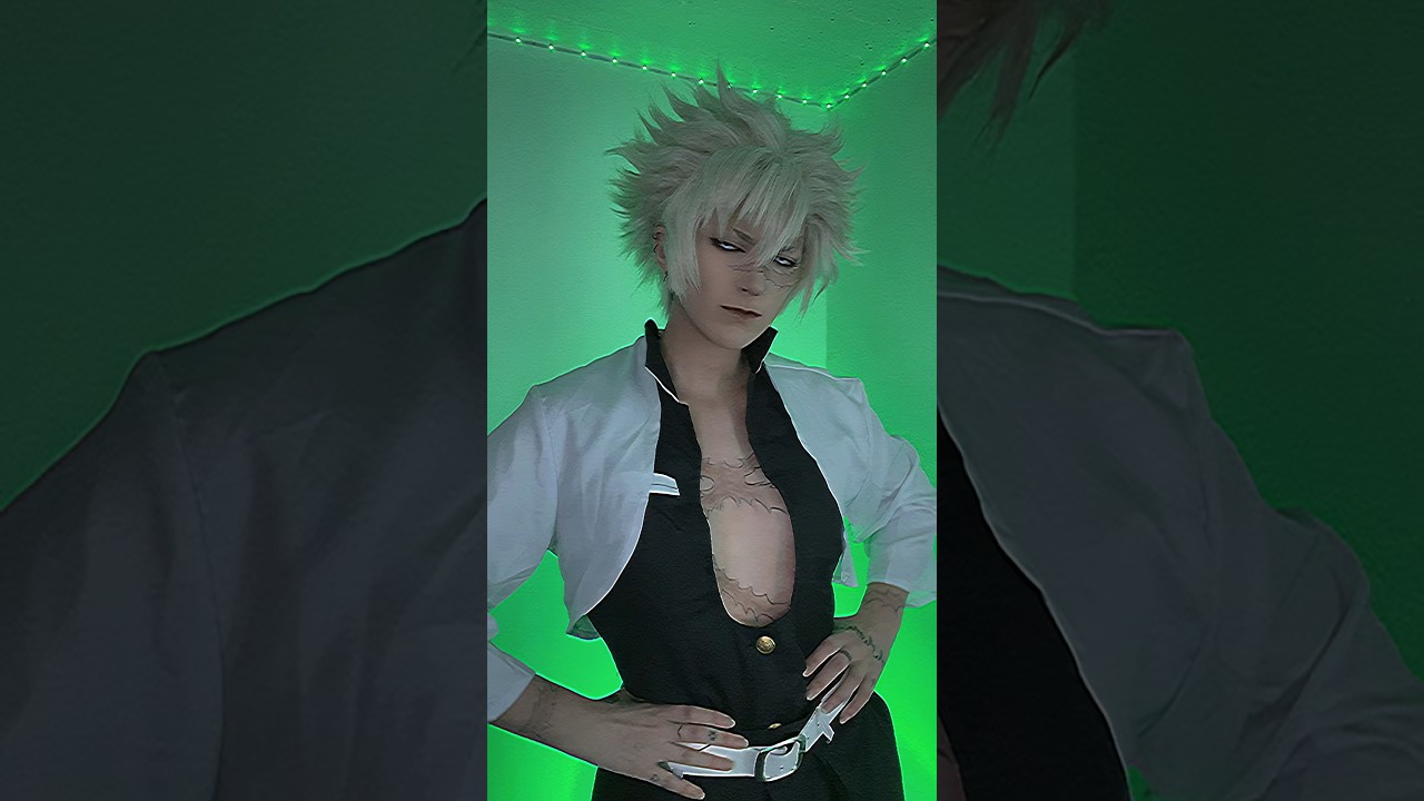 SANEMI DANCES? #sanemi #sanemicosplay #demonslayer