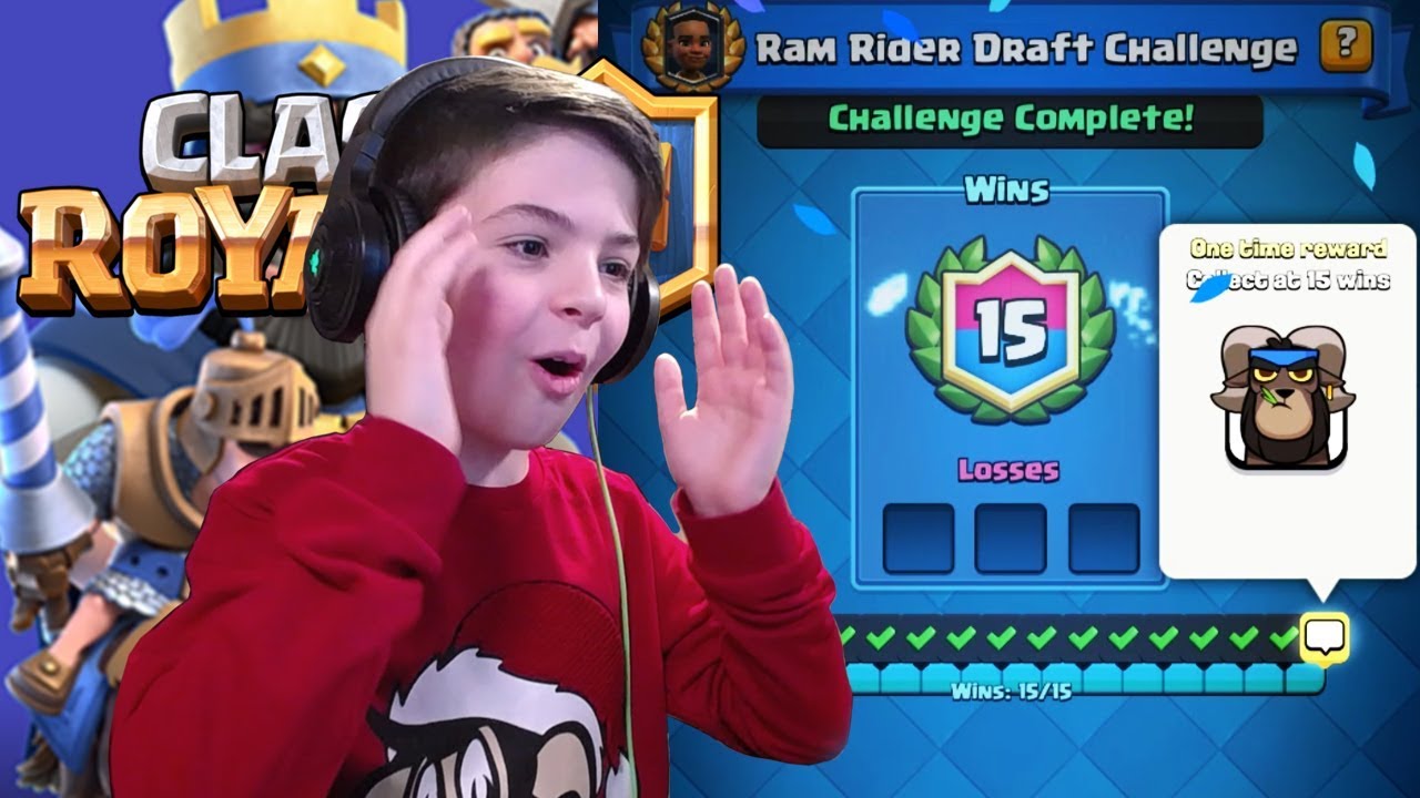 Draw Ram Rider RAM RIDER DRAFT CHALLENGE COMPLETE! - Clash Royale - YouTube