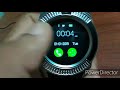 How to set a lock V8 smart watch