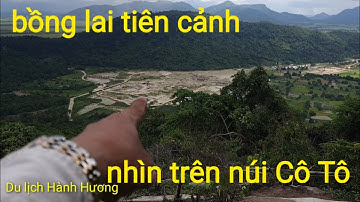 Một góc nhìn từ trên núi Cô Tô như bồng lai tiên cảnh, " Du lịch Hành Hương "