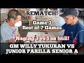 GAME 3| GM WILLY TUKURAN VS JUNIOR PARILLA SENIOR CLASS A CHAMPION(Yr 1990-2000 & 2018-2020)|REMATCH