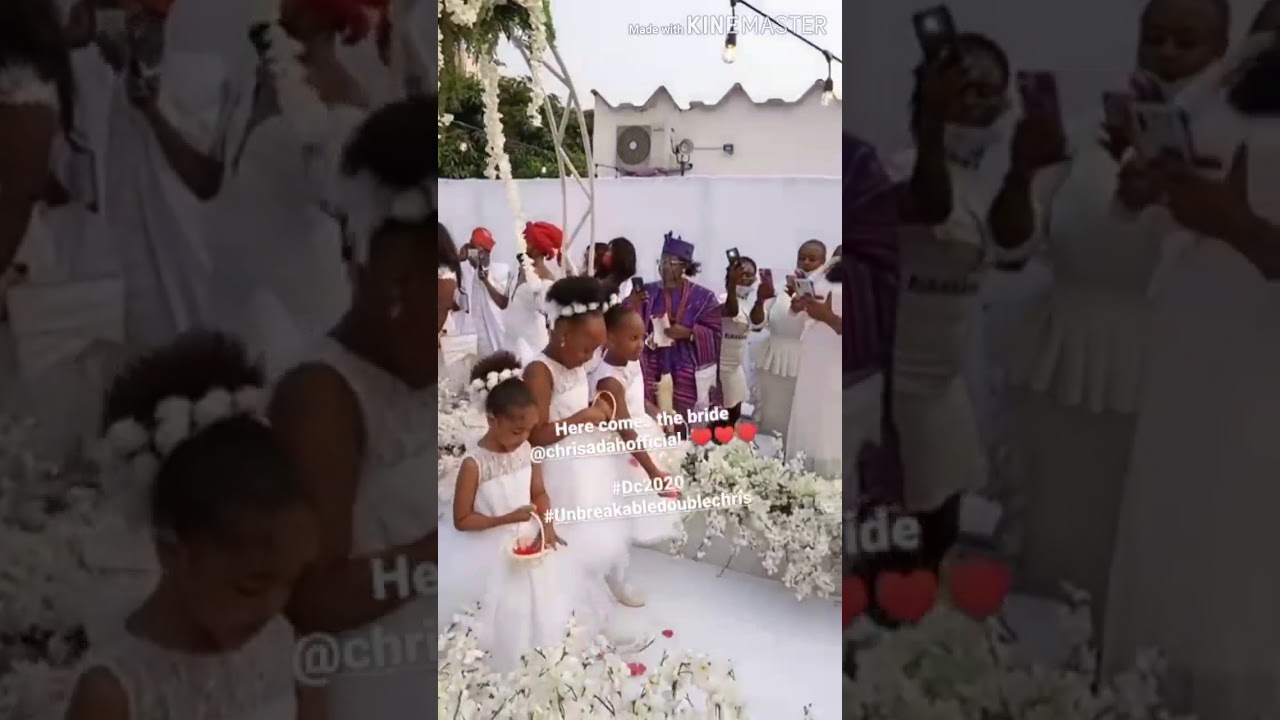 White Wedding Of Ultimate Love's DoubleChris