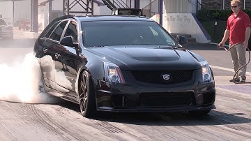 SWEET!! - 10 Second CTS-V Wagon!