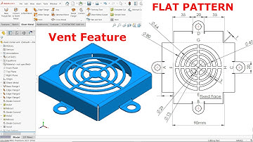 Solidworks Sheet metal-Vent Feature