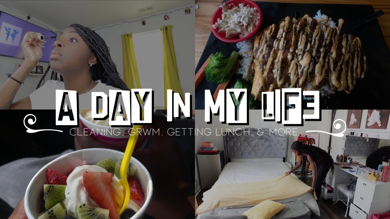 A DAY IN MY LIFE ♡ cleaning | sermon listening | get ready with me ...