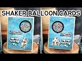 Balloon shaker scene cards mama elephant march 2024 release