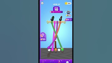 Tangle Master 3D IOS GamePlay #lvl67  #short