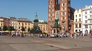 Walking in Krakow