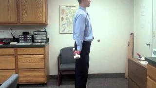 Wand extension stretch: Huntington Physical Therapy (HPT) 25703