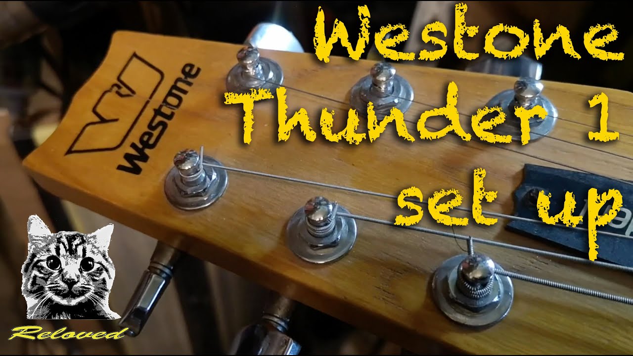 Vintage made in Japan Westone Thunder 1 set up - YouTube