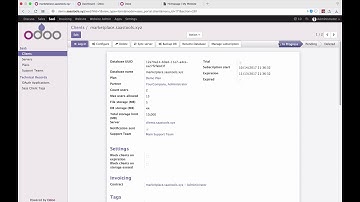 How to Unsuspended Odoo SaaS client from odoo SaaS Manager