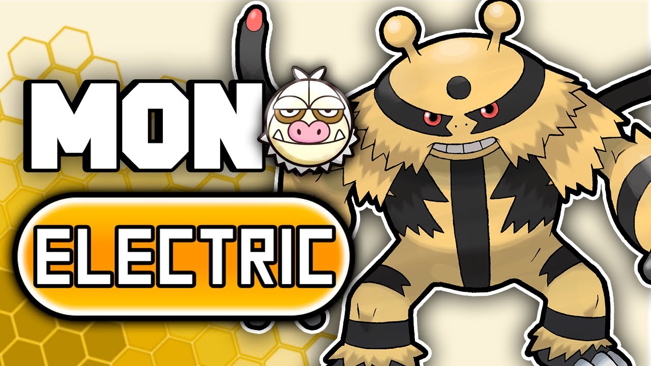 ZERANDO Pokémon SCARLET, mas SÓ com tipo ELÉTRICO ⚡