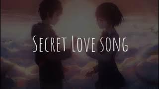 Secret Love Song (sped up   audio edit)