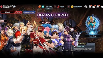 【KOf All Star】Reviving hell dungeon tier 45