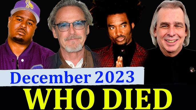 16 Famous Musicians Actors Who Died 19th December Celebrities Who Died