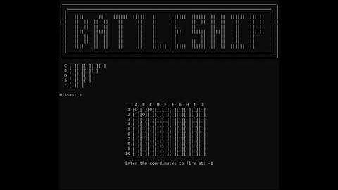 Battleship Demo v3 | C++ Course Project