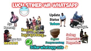 stiker wa lucu terbaru, stiker wa, stiker Whatsapp lucu terbaru