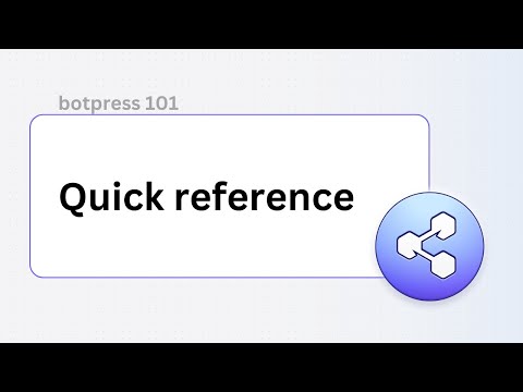 Quick Reference