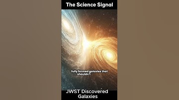Scientists Now Suspect JWST Discovered Galaxies From Another Universe! #shorts