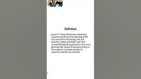 Social Responsibility Accounting- Meaning, definition features