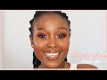 Simple glam | Glowy look | South African YouTuber