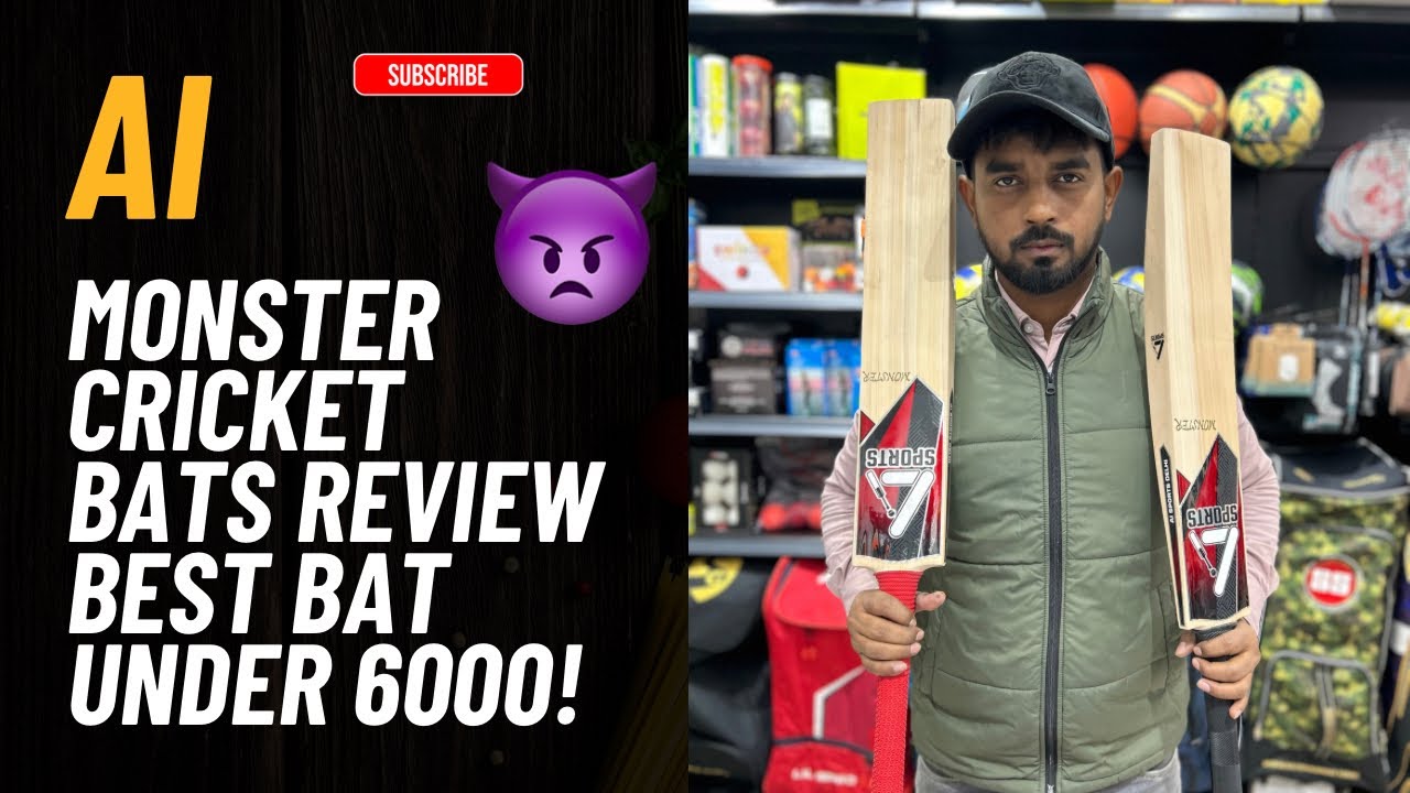 Ai Monster Cricket Bats Review | Best Bat Under 6,000 Rupees | Ai Sports Delhi | +918287417792