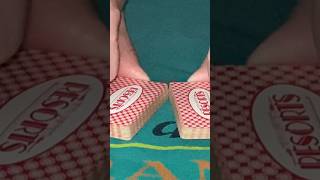 Shuffling at the blackjack table ￼