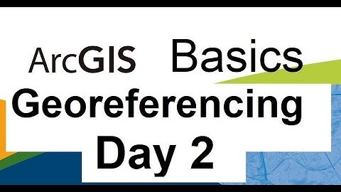 How to Georeference a map in ArcGIS | STEP BY STEP EXPLAINED IN HIND | Georeferencing Part II |Day 2