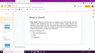 Cloud Computing Demo Lecture