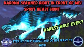 Karoma Rare Spawn Guide! The Twilight Highlands Spirit Beast!