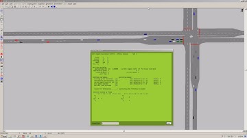 Test of Self-Organizing Signal Control in VISSIM