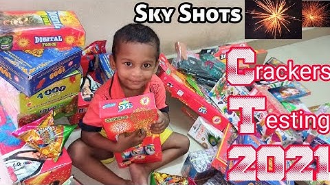 Diwali Crackers Testing Video 2021 | Kannan Crackers Testing Video | Sky Shots Tesing | Aruvi