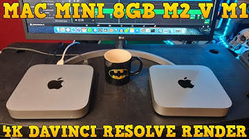 M2 Vs M1 Mac mini DaVinci Resolve 4K Render Test, Is It Worth Upgrading?