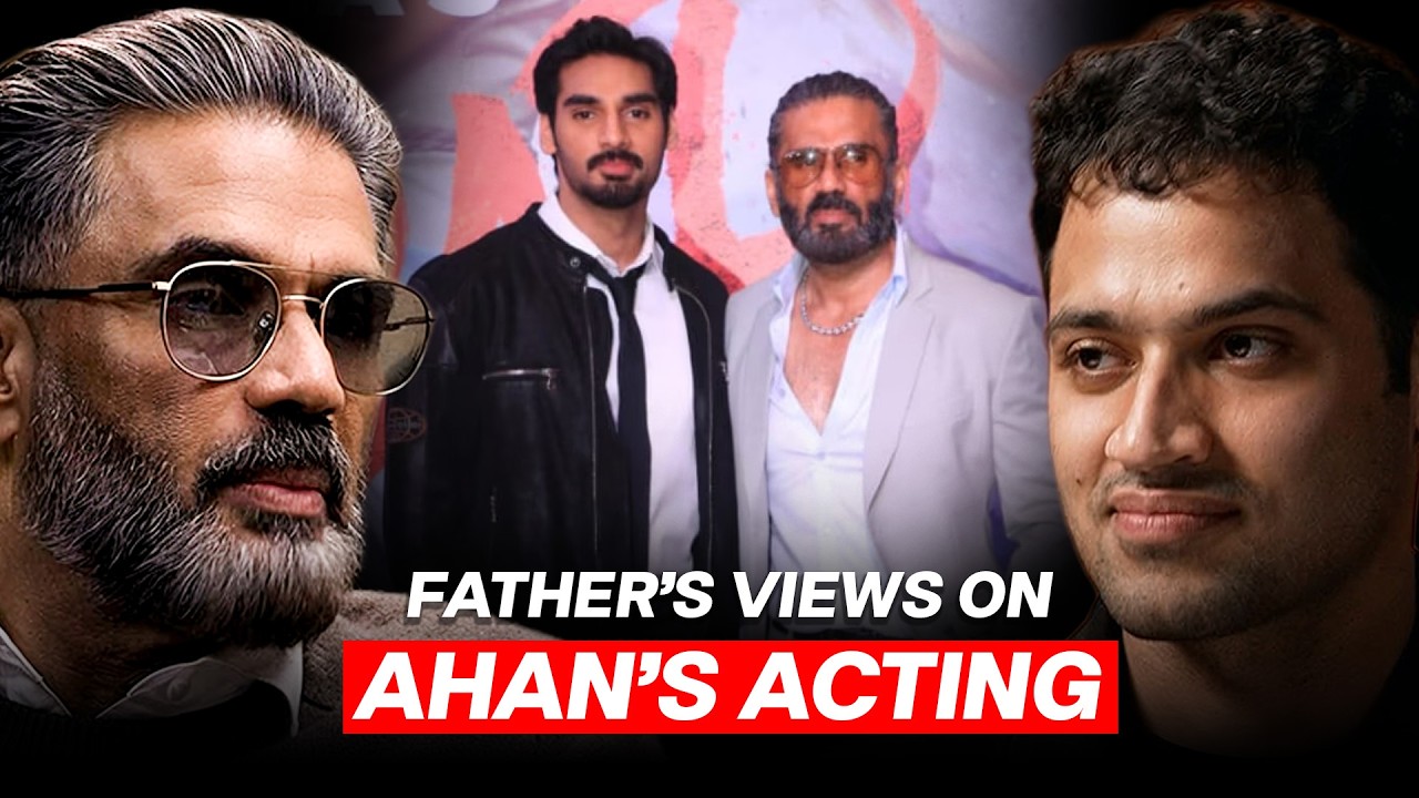 Откровенный взгляд Сунила Шетти на карьеру Ахана в Болливуде | Видеоролики Раджа Шамани