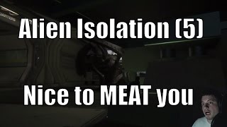 Alien Isolation Part 5 - Sci Med Center for Crazies [Nightmare Mode]