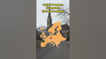 Did you know that about Liechtenstein?