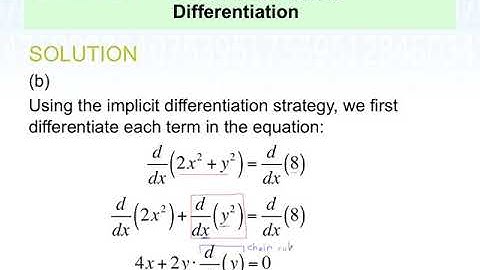 Implicit Differentiation (Applied Calculus, Sec 2.6 part 1)