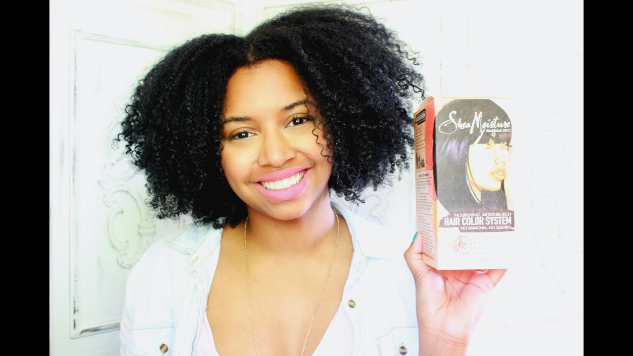 Shea Moisture Natural Hair Color System Review | Jet Black ...