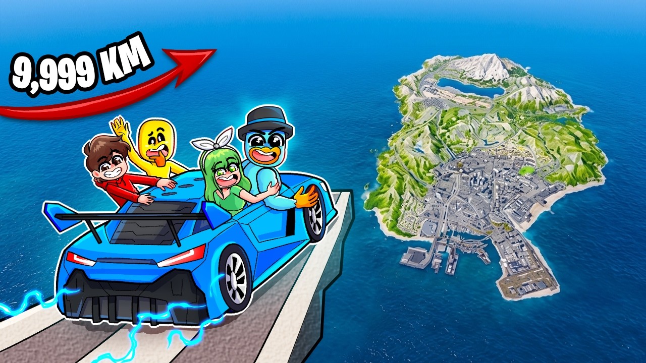 Puedes Saltar TODO EL MAPA en GTA 5?