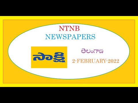 SAKSHI TS 2 FEBRUARY 2022 WEDNESDAY