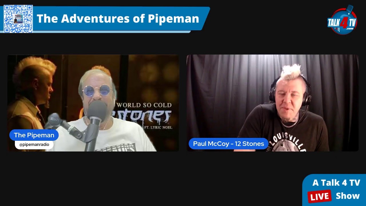 Paul McCoy of 12 Stones Reveals New Single World So Cold feat. Lyric Noel – PipemanRadio Interview
