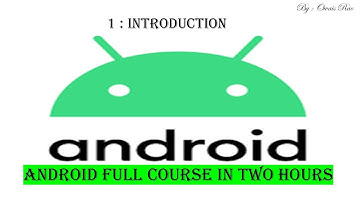 Android Introduction | Programming Master Rao
